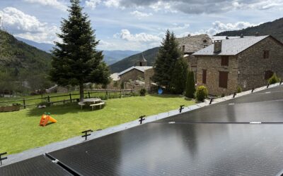 Les plaques fotovoltaiques de la Comunitat Energètica de l’Alt Urgell – la Vall del Port Negre cobreixen un 21% del consum dels seus 28 socis